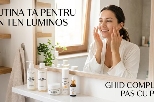 Rutina de îngrijire a tenului: Ghid complet pentru o piele sănătoasă și luminoasă